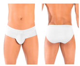 HAWAI 42141 Solid Hip Briefs Color White